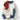Maglione patchwork colorato da donna