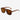 Lunettes de soleil carrées oversize à verres dégradés