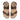 Sandales plates avec bride d’orteil et boucle réglable