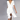 Vestito corto a trapezio da donna con scollo a V