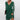 Matilde - Robe mi-longue élégante col V avec détails en dentelle