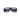 Lunettes de soleil rectangulaires avec verres teintés