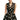 Robe sans manches à pois avec taille haute et poches