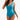 Maillot de bain une pièce femme cache-cœur