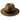 Cappello di paglia a tesa larga con dettaglio nastro