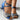 Sandales femme bout ouvert à talon avec brides croisées