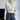 Pull femme en maille côtelée avec manches longues