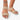 Sandali slingback in mesh traspirante da donna