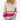 Pull femme côtelé à demi-zip