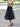 Gonna donna plissettata midi con vita elasticizzata