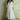 Abito maxi ricamato da donna con scollo a V