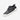 Sneakers minimaliste con lacci e suola piatta spessa