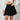 Cleo - Gonna a trapezio d’ispirazione vintage con orlo svasato
