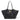Borsa grande Camille in pelle PU nera