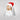 Maschera di Babbo Natale realistica che copre viso, collo e petto