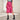 Gonna midi donna taglio a trapezio con spacco laterale