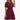 Vestito mini da donna ricamato con scollo a V