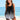 Ensemble tankini deux pièces avec col rond et motifs élégants