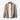 Men's straight-fit vest with front zipper closure