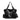 Grand sac Camille en cuir PU noir