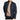Men's jacket with front zipper closure and zippered side pockets