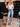 Jean femme taille haute jambe droite déchiré