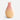 Vase en céramique multicolore forme angulaire