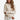 Women's knitted sweater with a round neck and long sleeves