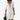 Vestito midi ricamato da donna con scollo a V