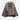 Women's oversized asymmetrical knitted poncho
